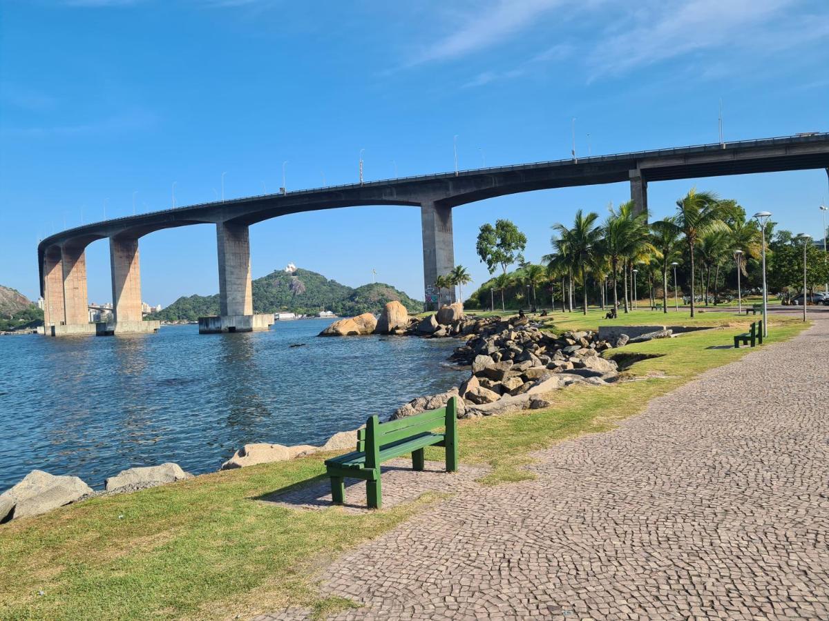Flat Pasargada 712, Free Bikes, Pe Na Praia Vila Velha  Eksteriør billede