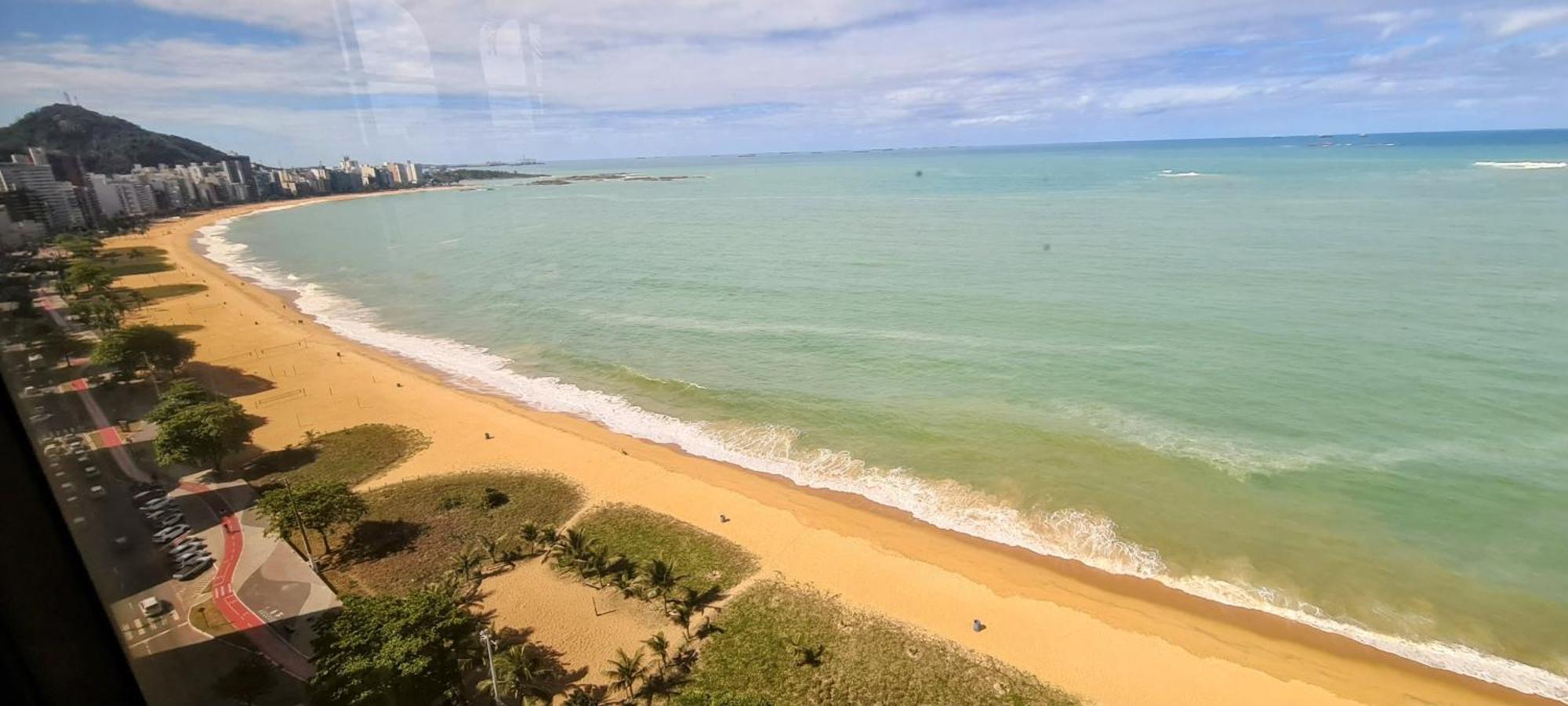 Flat Pasargada 712, Free Bikes, Pe Na Praia Vila Velha  Eksteriør billede