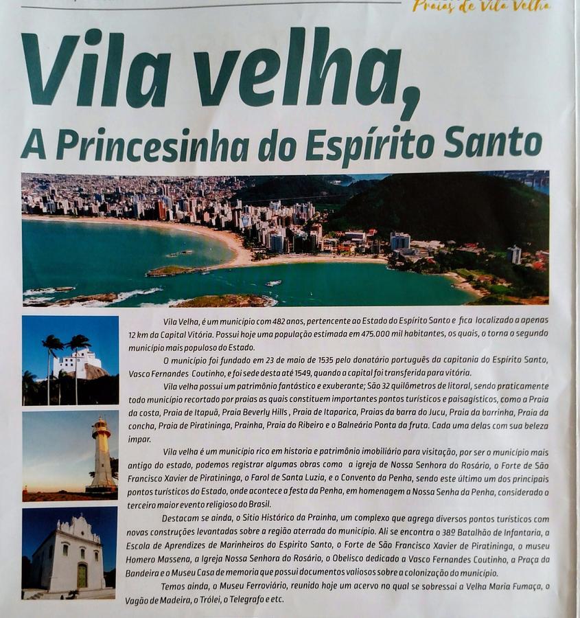 Flat Pasargada 712, Free Bikes, Pe Na Praia Vila Velha  Eksteriør billede